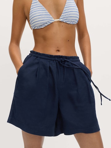 Marks & Spencer Regular Shorts in Blau: Vorderseite