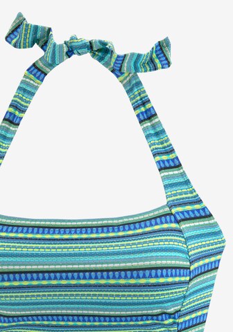 LASCANA Bralette Swimsuit in Blue