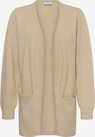 Cardigan 'Alina' Kaffe en beige : devant