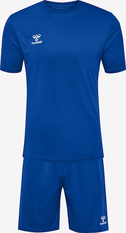 Hummel Trainingsanzug in Blau: Vorderseite