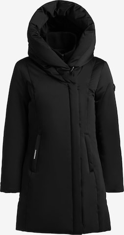 khujo - Abrigo de invierno 'Ailany' en negro: frente