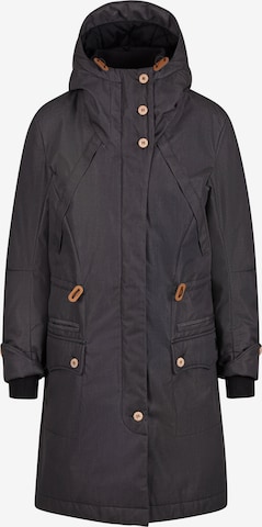 Parka di mezza stagione di Brandit in grigio: frontale