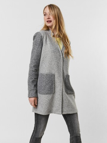 VERO MODA Between-Seasons Coat 'SOFIA' in Grey: front