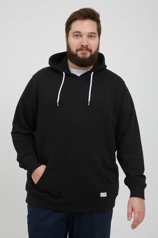 !Solid Hoodie in Schwarz: predná strana