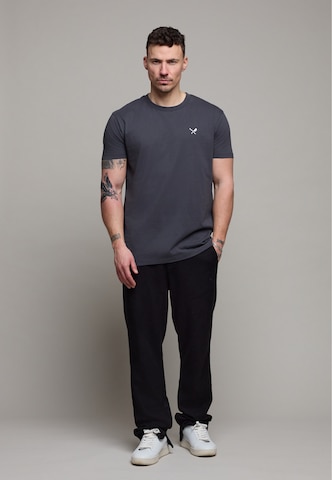 Distorted People Shirt in Grijs