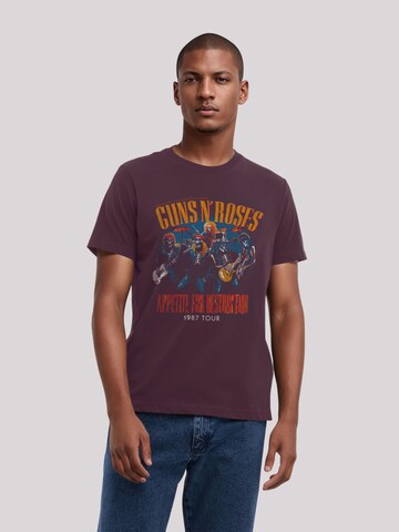 T-Shirt F4NT4STIC en rouge : devant