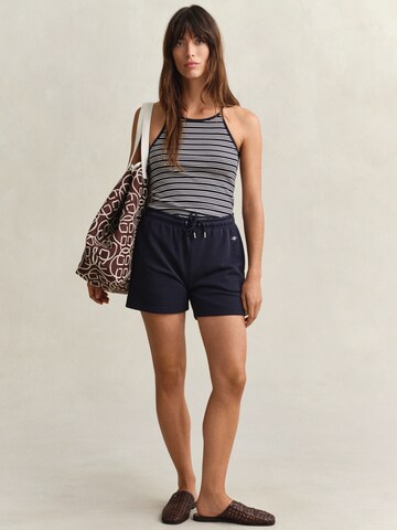 GANT Regular Shorts in Blau