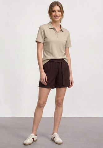 STREET ONE Poloshirt in Beige
