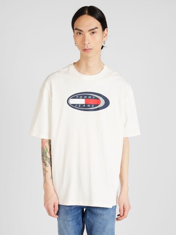 Maglietta di Tommy Jeans in bianco: frontale