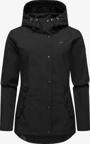 Ragwear Zunanja jakna 'Margge' | črna barva: sprednja stran