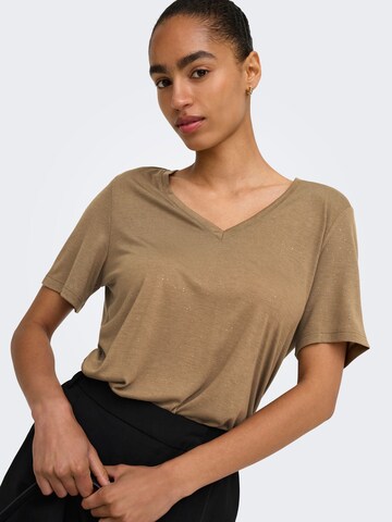 T-shirt 'ONLKia' ONLY en marron