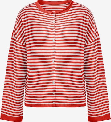 Imily Bela Gebreid vest in Rood: voorkant