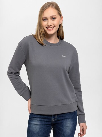 Sweat-shirt Antioch en gris