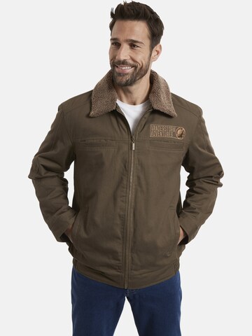 Jan Vanderstorm Between-Season Jacket 'Henwyn' in Green: front