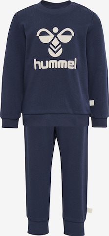 Hummel Joggingpak in Blauw: voorkant