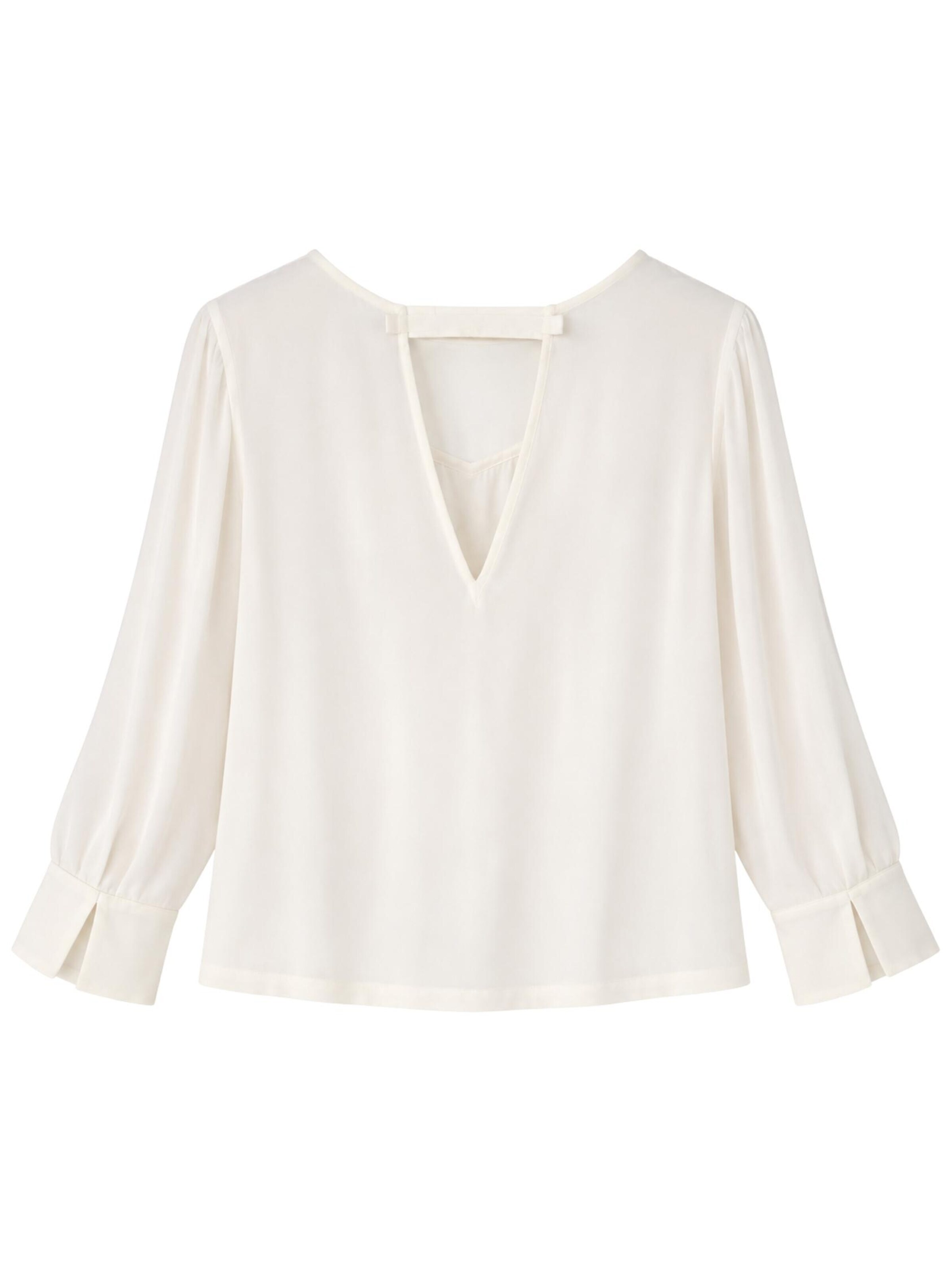 Camicia da donna 'Ami Blouse' di Christine on the clouds in bianco