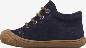 NATURINO Halbschuh 'COCOON ZIP' in Blau: Vorderseite