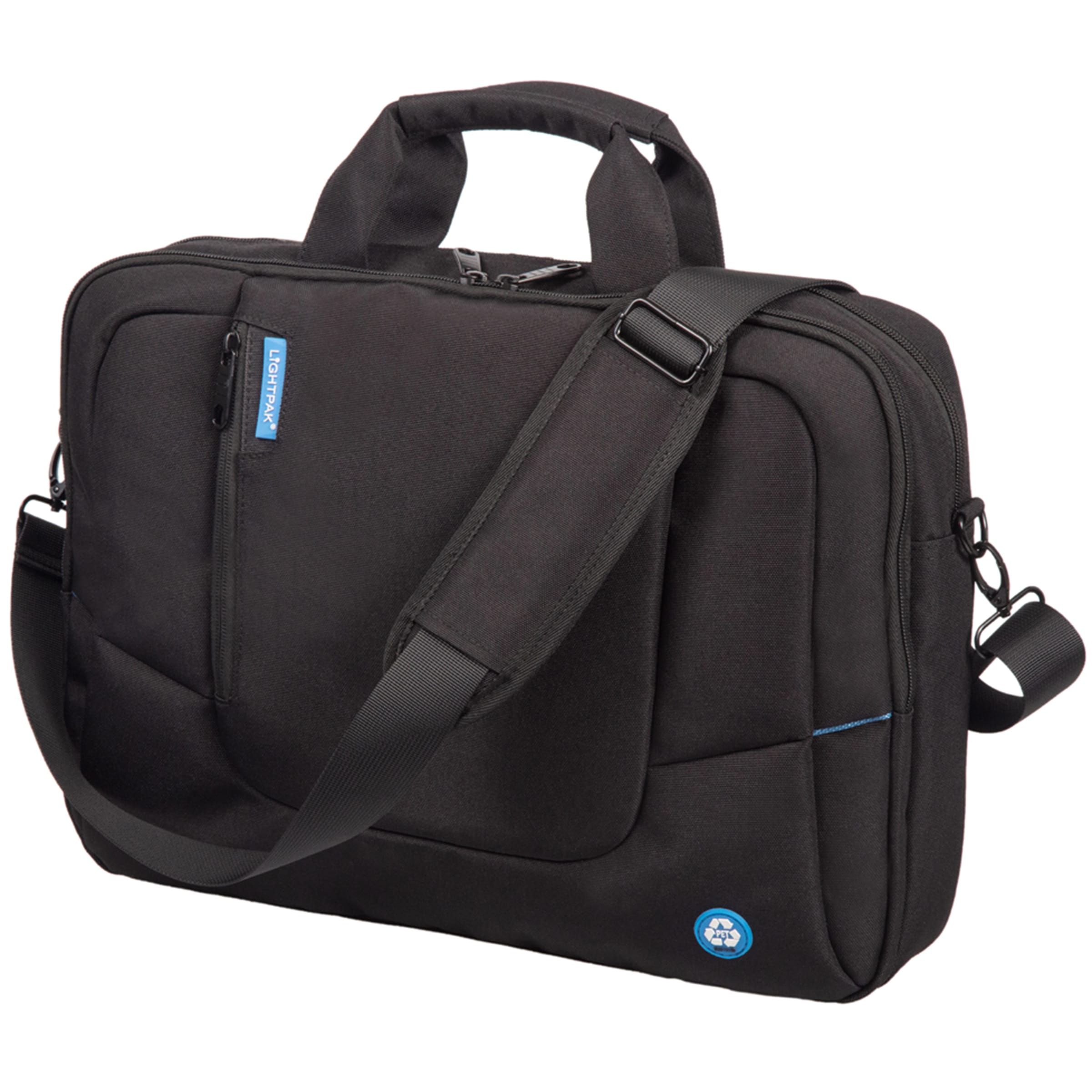 Lightpak Document bag 'RPET ' in Black: front