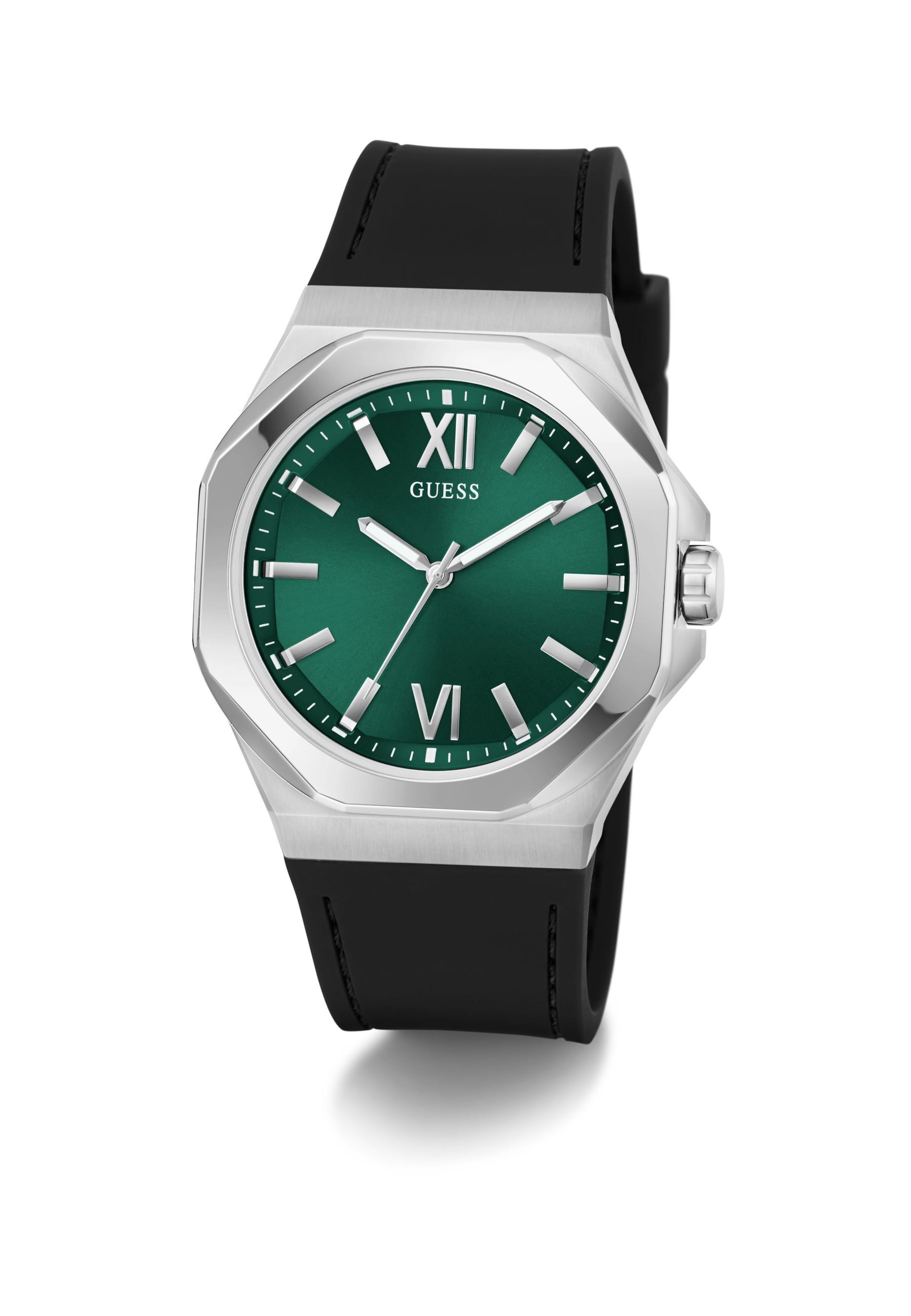 GUESS Analog Watch 'Emperor' in Silver