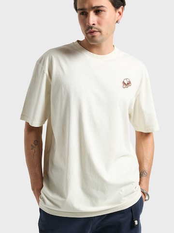 Trendsplant Regular fit Skjorta ' PANQUEQUE ' i vit: framsida