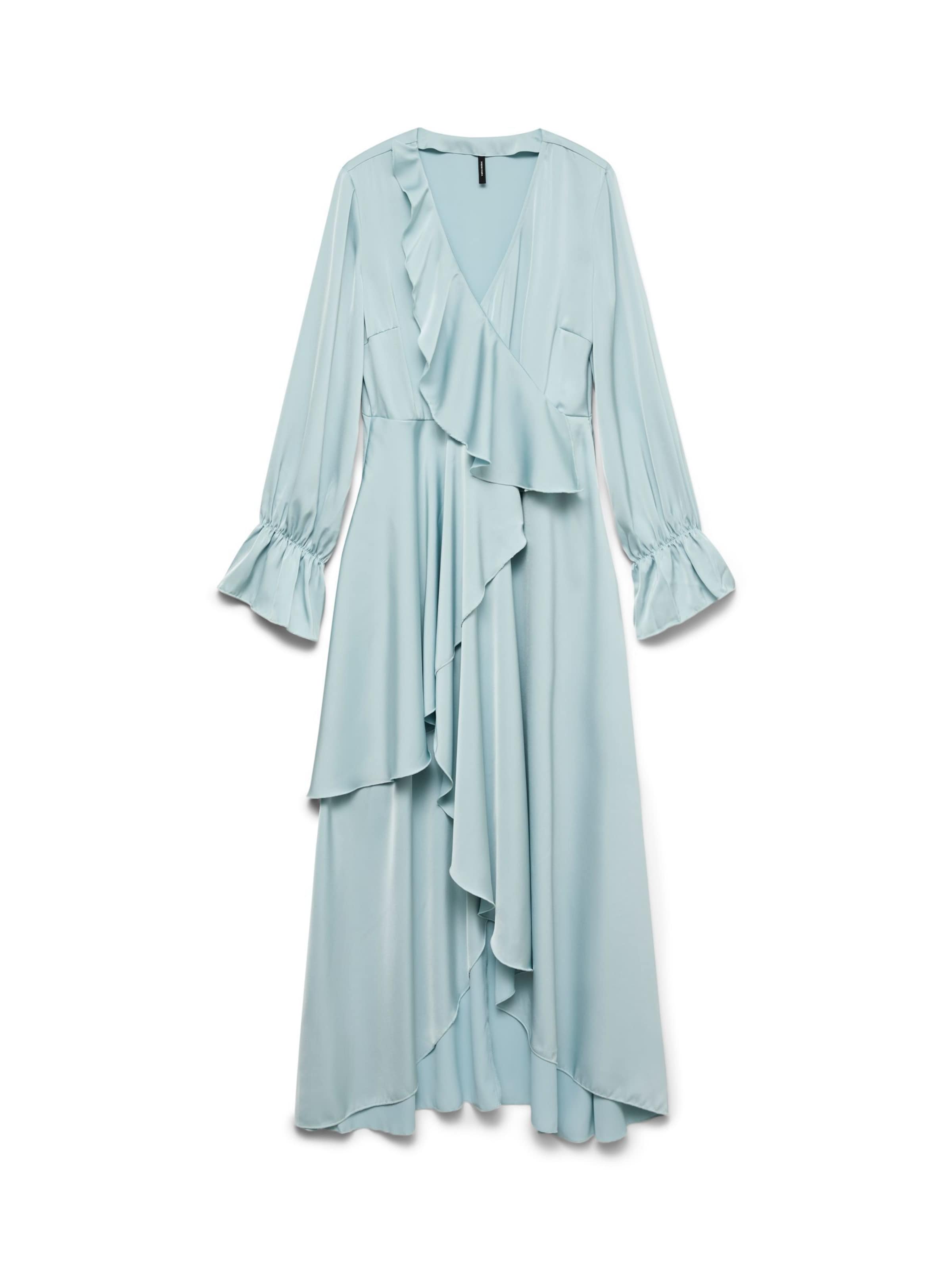 VERO MODA Jurk 'Lilibet' in Blauw: voorkant