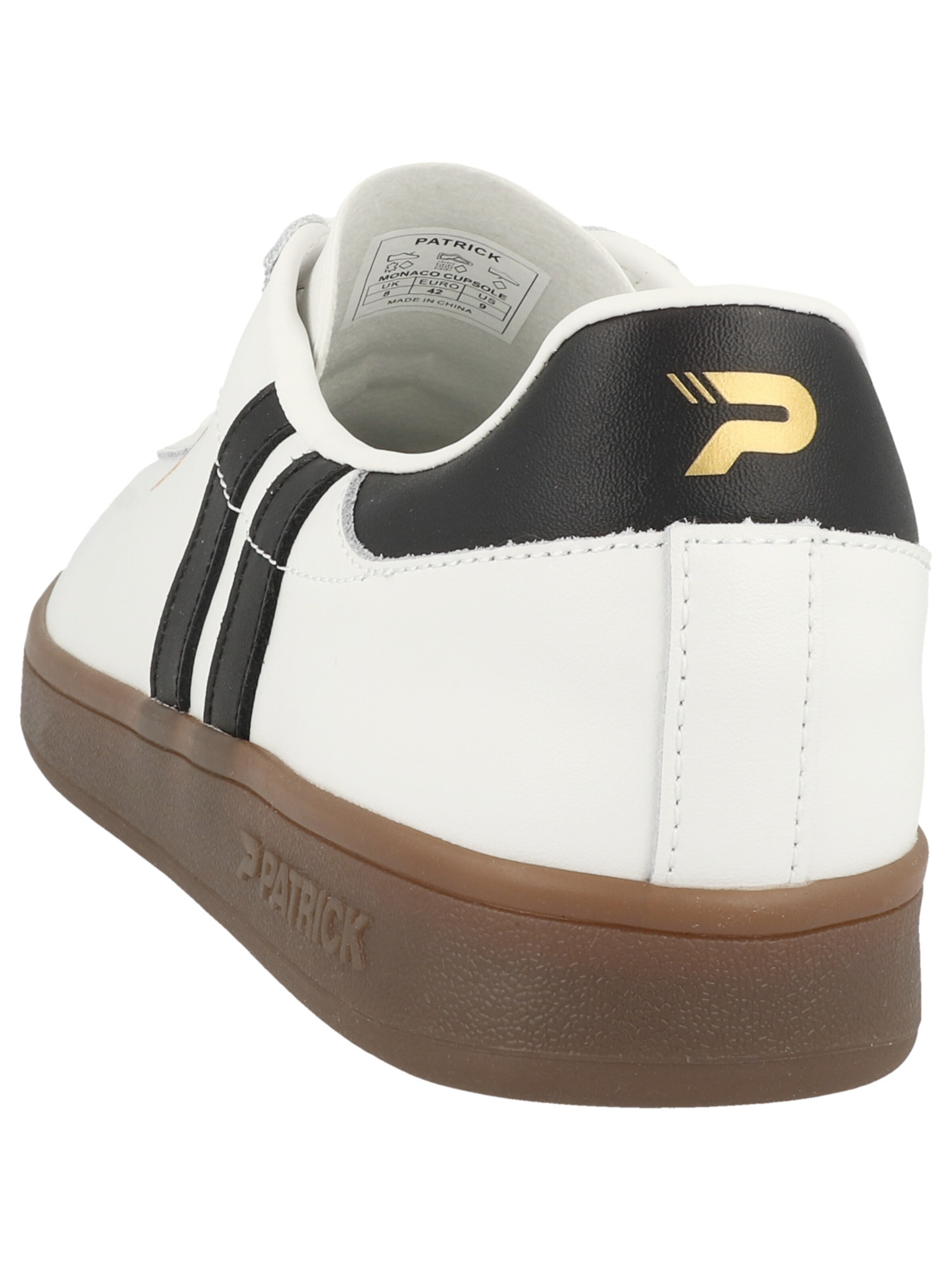 Patrick Platform trainers 'Monaco' in White