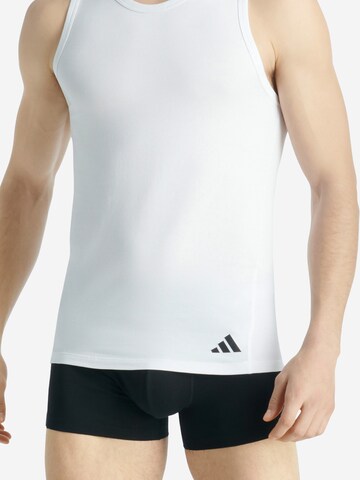 Maillot de corps ' Active Flex Cotton Ergonomic ' ADIDAS SPORTSWEAR en blanc : devant
