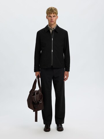 SELECTED Between-season jacket in Black