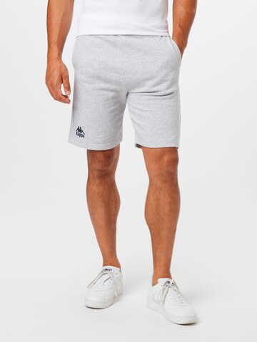 Regular Pantalon de sport 'Topen' KAPPA en gris : devant