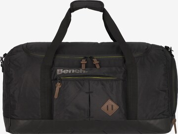 Borsa da viaggio 'Terra' di BENCH in nero: frontale