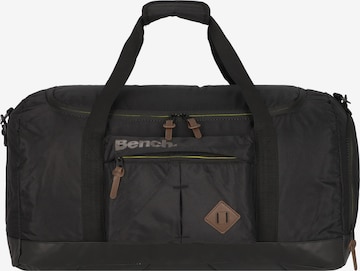 Borsa da viaggio 'Terra' di BENCH in nero: frontale