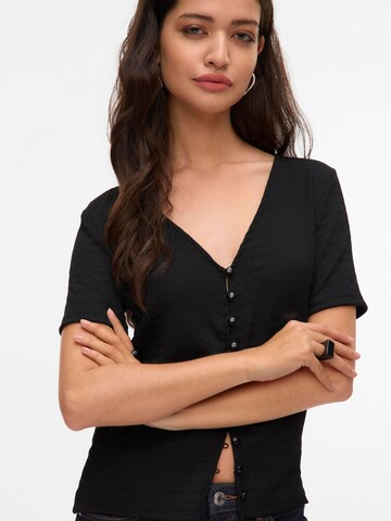 VERO MODA Blouse 'VMMikka' in Zwart
