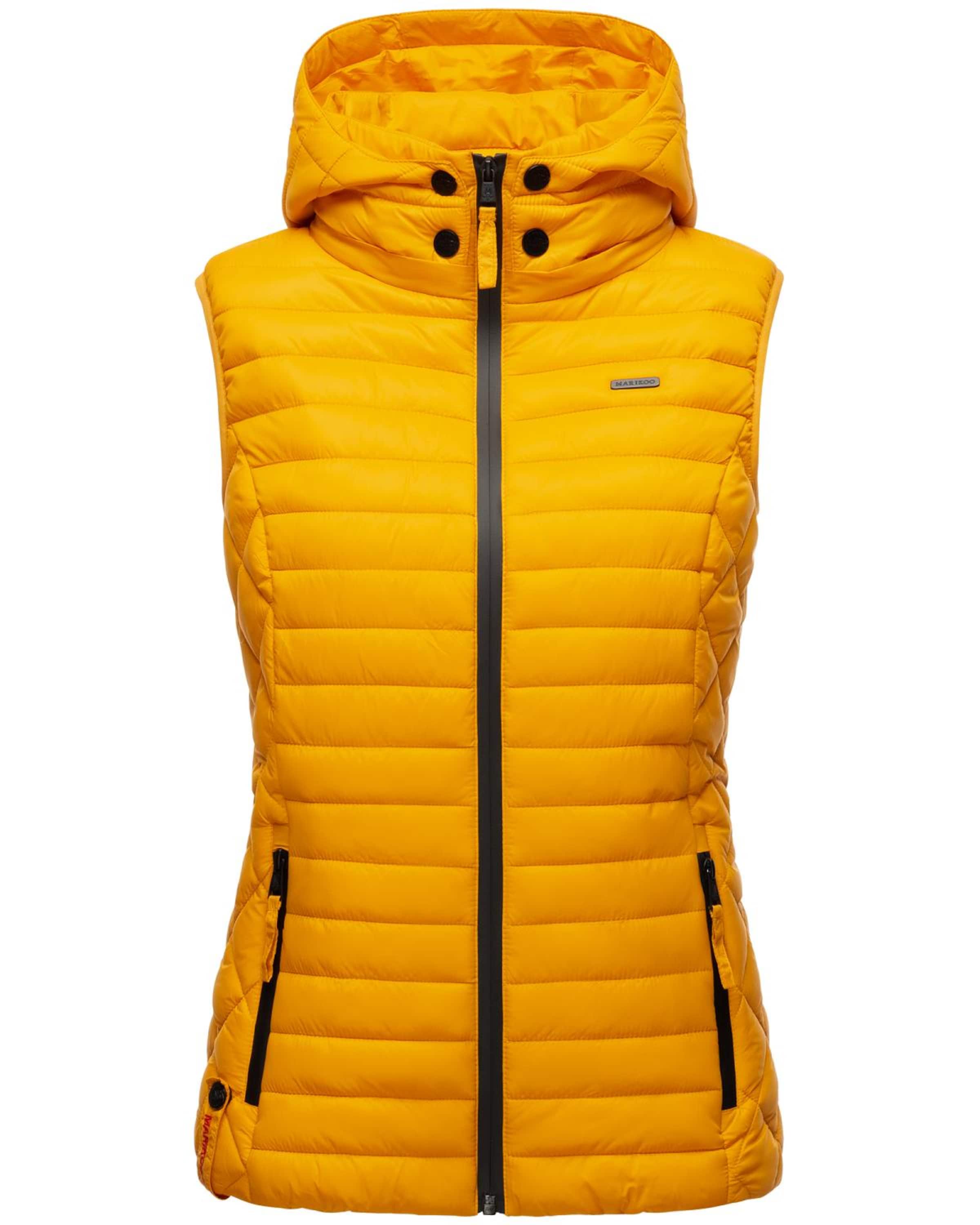 MARIKOO Γιλέκο &#x27;Hasenpfote&#x27; σε κίτρινο: μπροστά