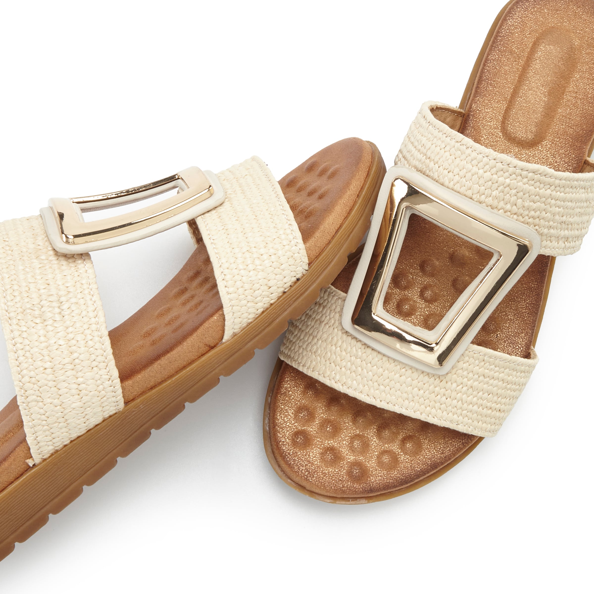 VIVANCE Pantolette i vit
