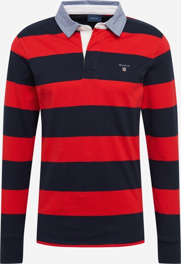 GANT Shirt in de kleur Nachtblauw / Lichtblauw / Lichtrood / Wit, Productweergave