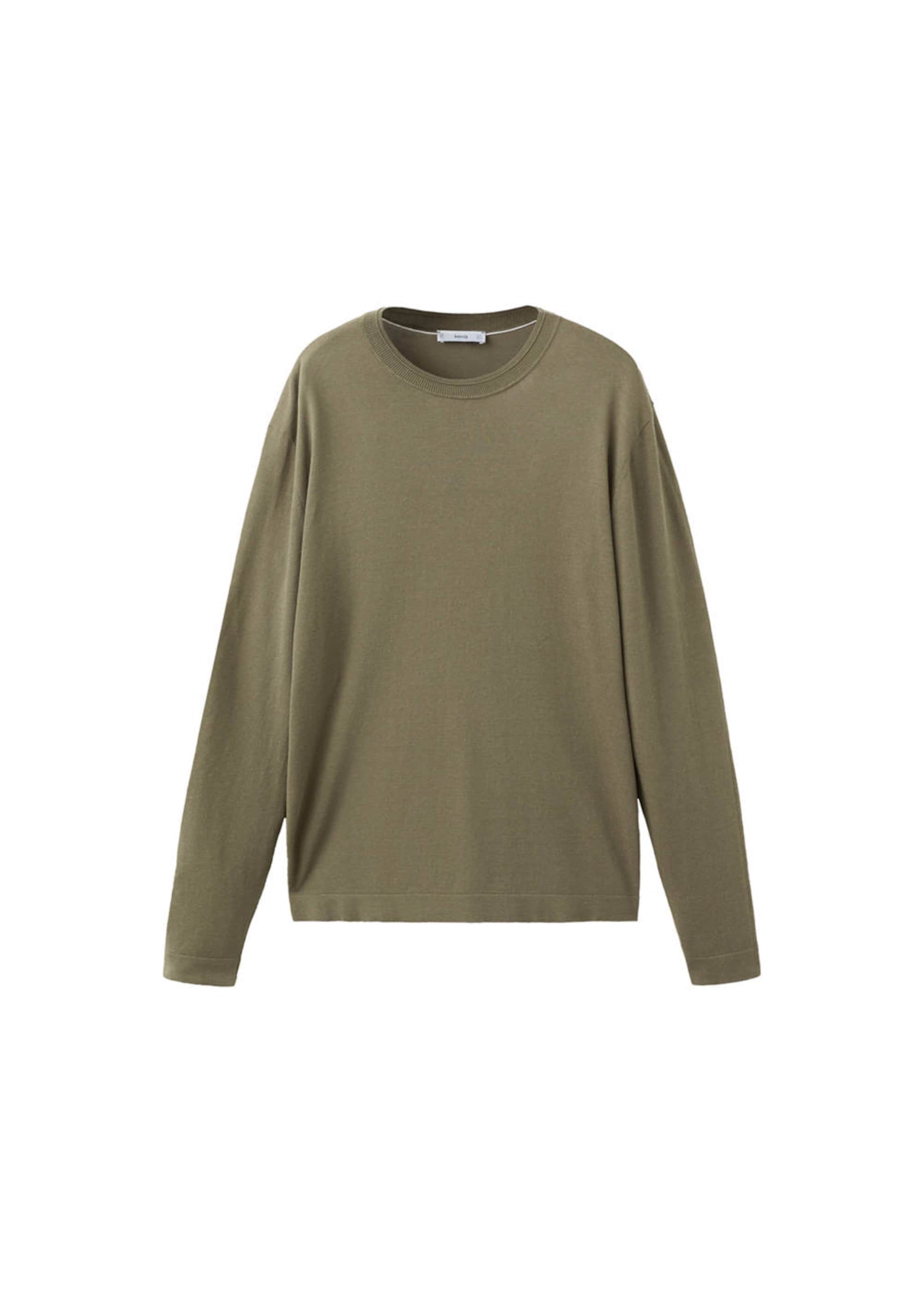 MANGO MAN Sweater 'Sun' in Khaki, Item view