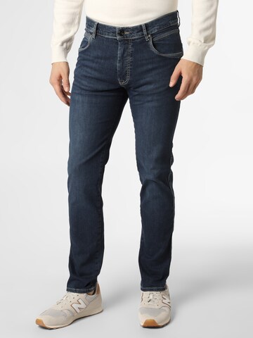 bugatti Regular Jeans in Blauw: voorkant