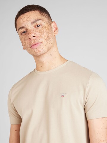 T-Shirt GANT en beige