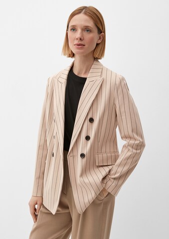 Blazer s.Oliver BLACK LABEL en beige : devant