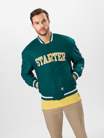 Starter Black Label - Ajuste regular Chaqueta de entretiempo en verde