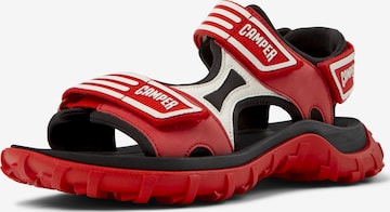 Sandalo con cinturino 'Drift Trail' di CAMPER in rosso: frontale