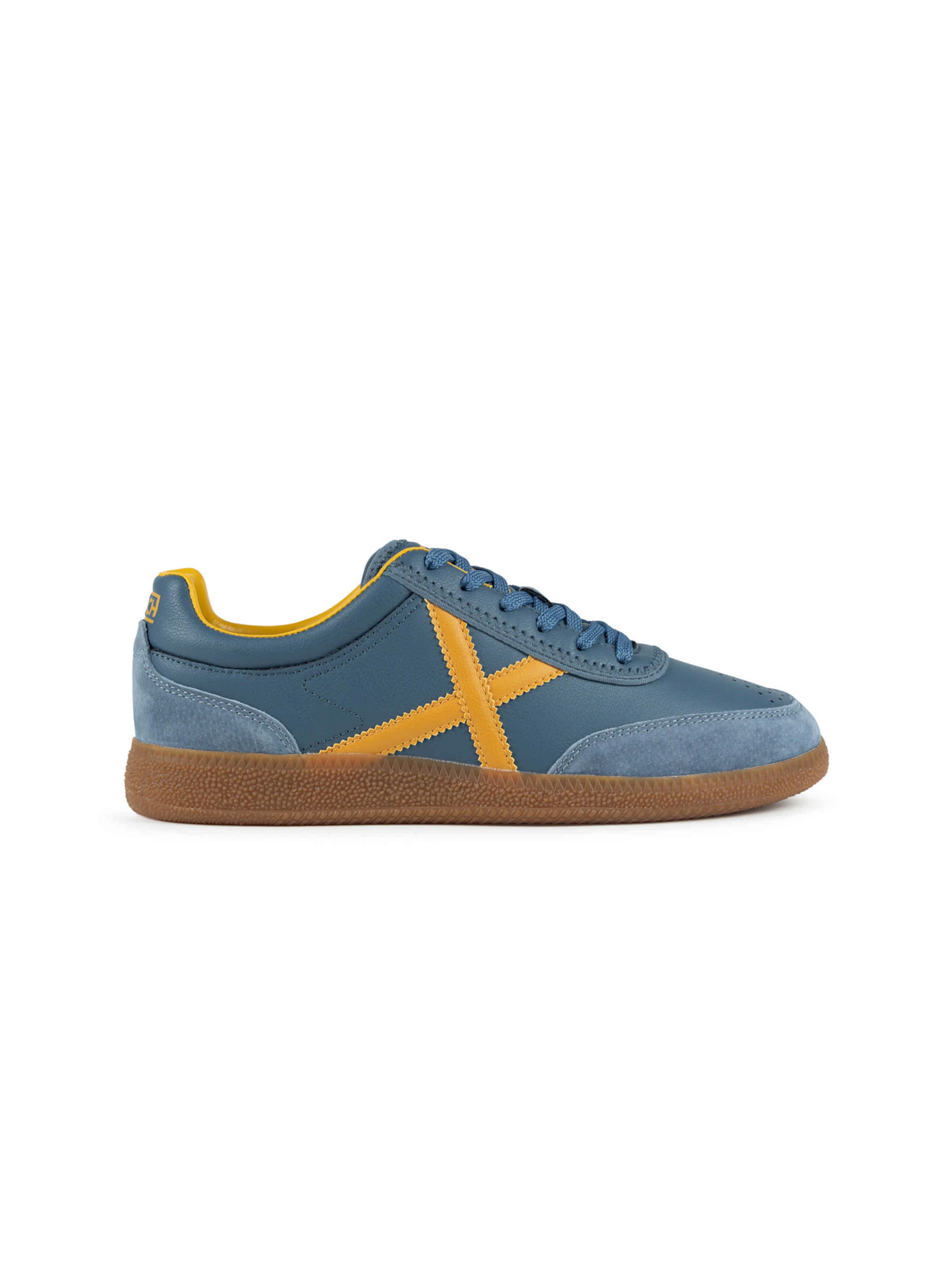 MUNICH Sneakers laag 'RUMBA' in Blauw: zijkant