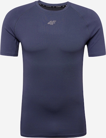 4F Funksjonsskjorte i blå: forside