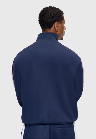 Dropsize Jacke 'Sleek Trackie' in Blau