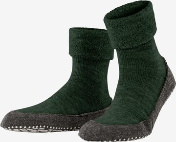 FALKE Slippers in Green: front