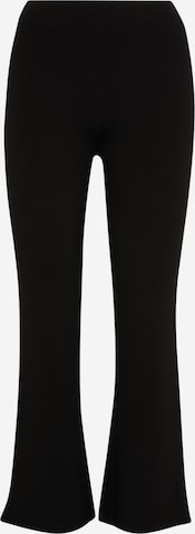 JDY Petite Flared Pants in Black: front