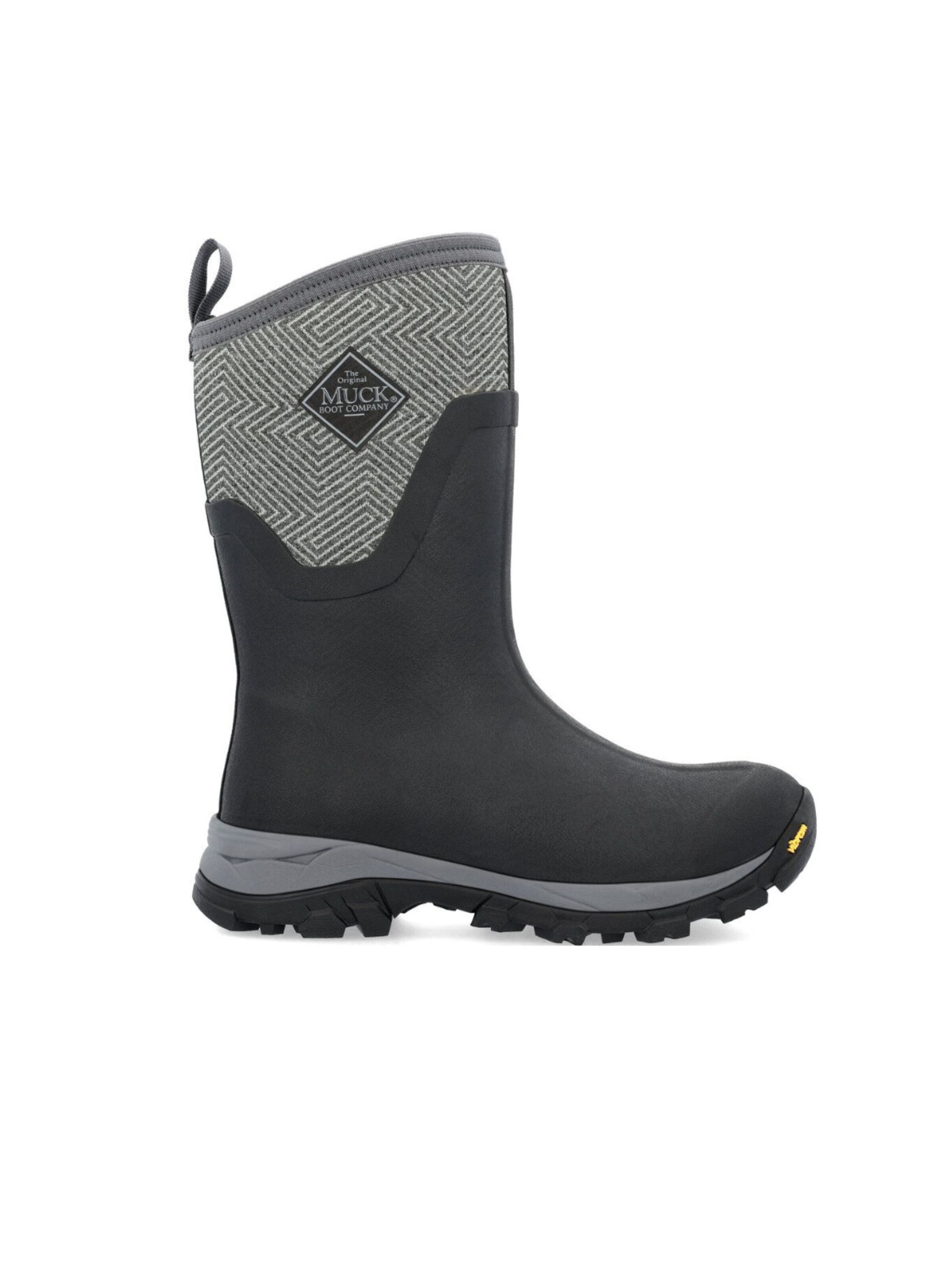 Botine 'WOMEN'S ARCTIC ICE MID AGAT' de la Muck boot pe negru: față