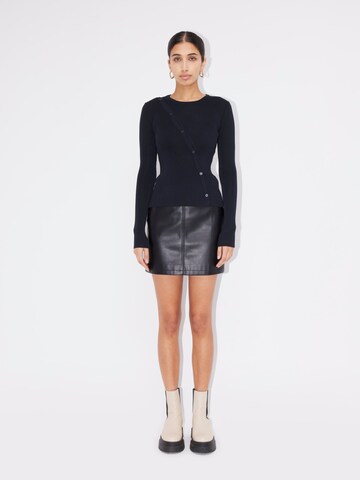 LeGer by Lena Gercke Knit Cardigan 'Lulu' in Black