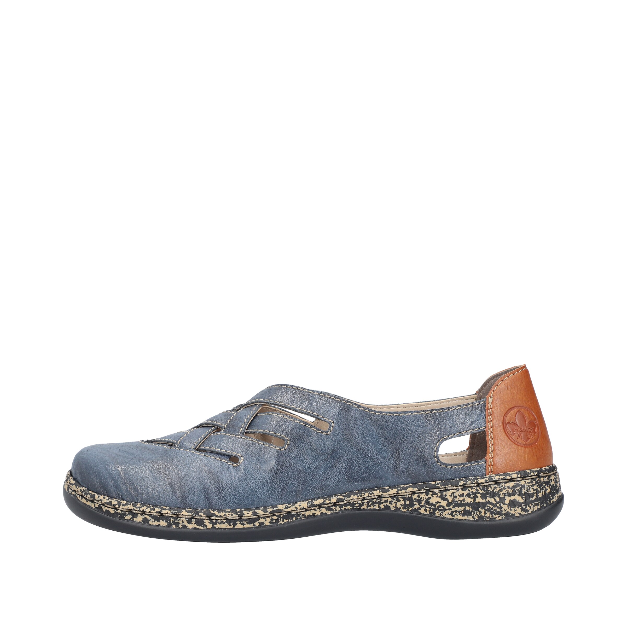 Rieker Slipper in Blau