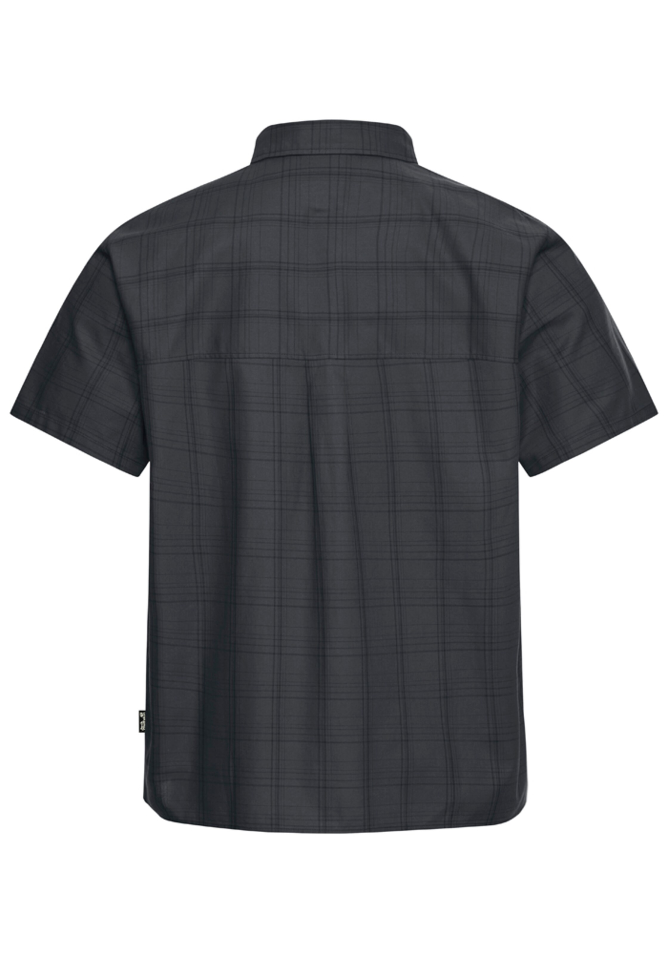 JACK WOLFSKIN Regular fit Athletic Button Up Shirt in Grey